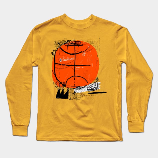 Basketball Urban Street Long Sleeve T-Shirt by MSC.Design